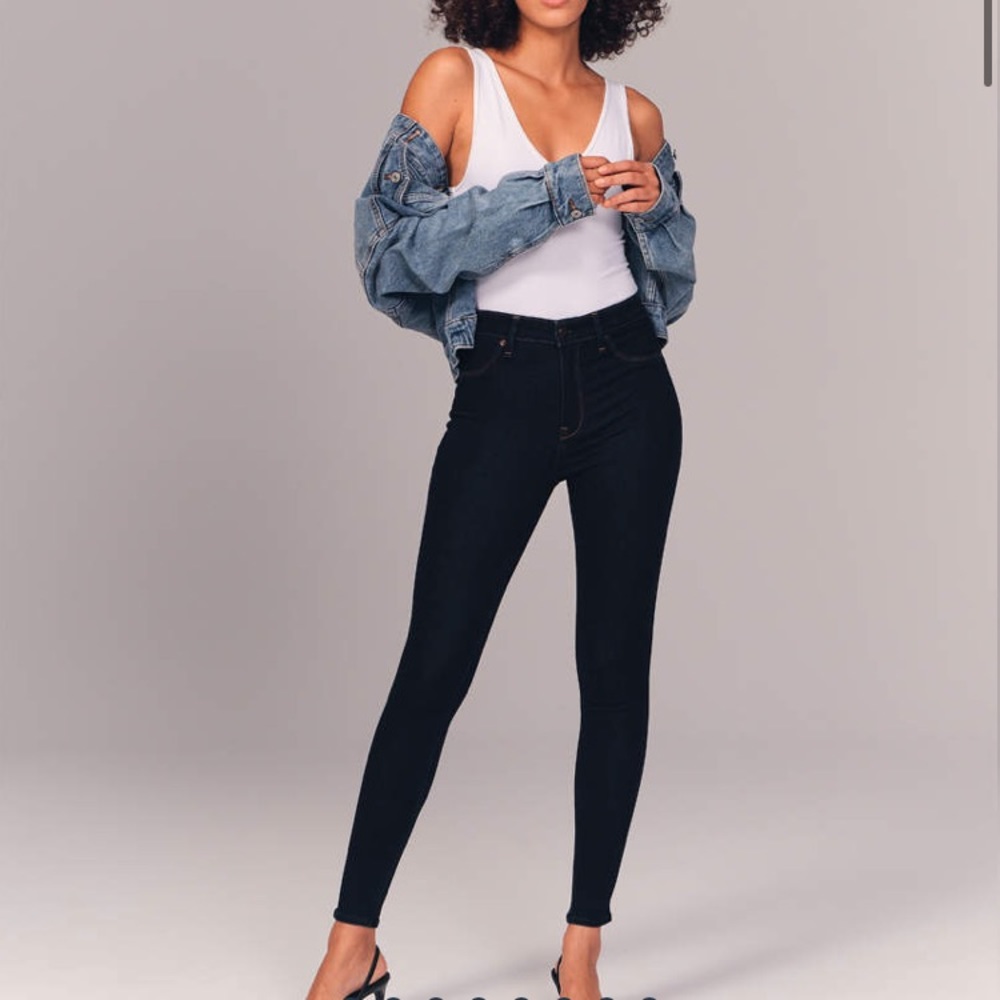 Abercrombie Simone High Rise Jean Leggings NWT